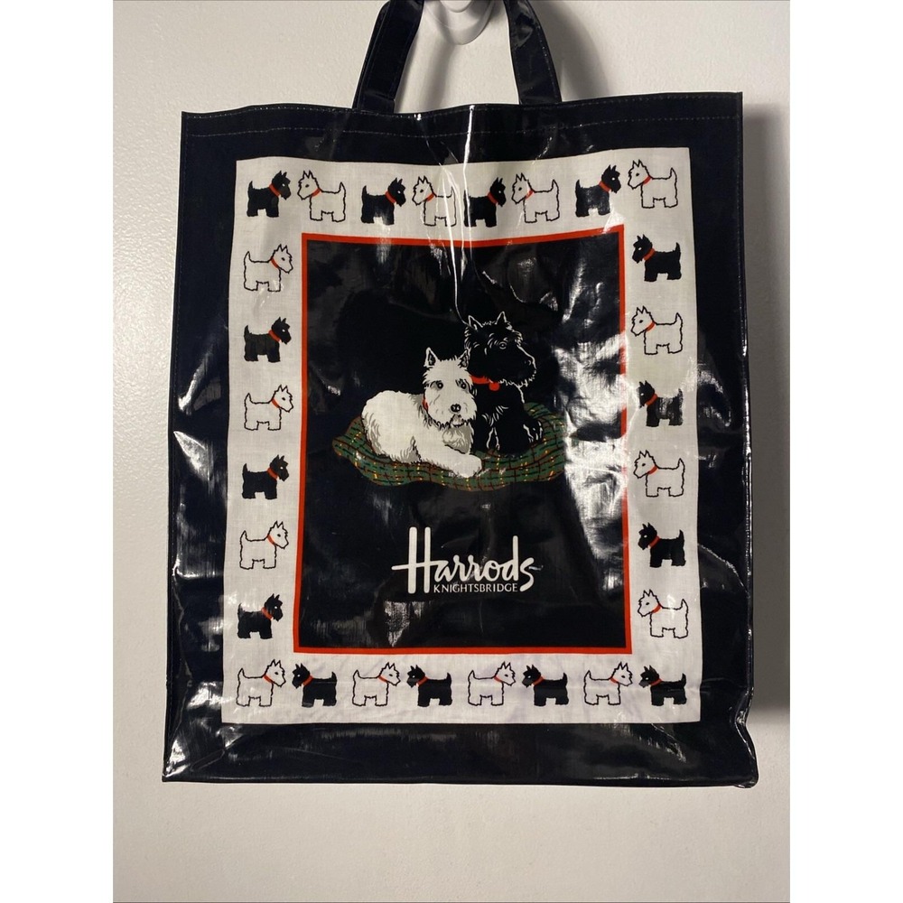 Harrods Westie Terrier Dog Tote Bag Limited Edition